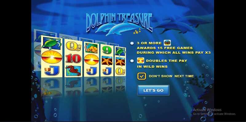 รีวิวเกม dolphin treasure