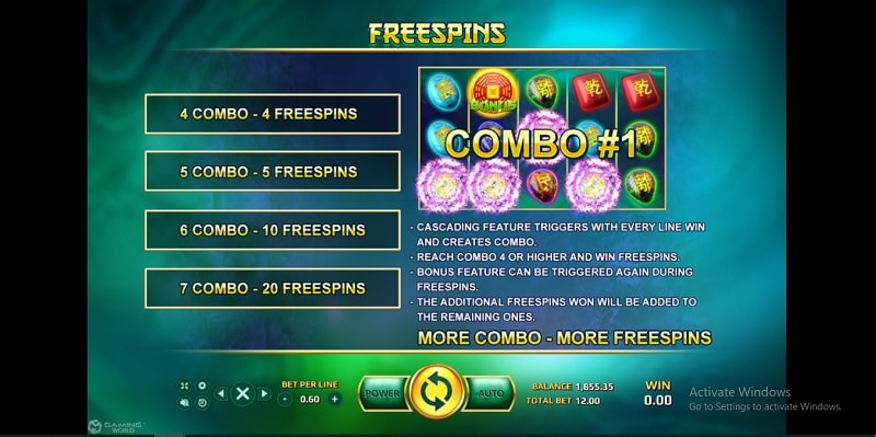 feature free spins