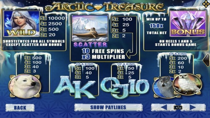 Arctic-Treasure-joker slot