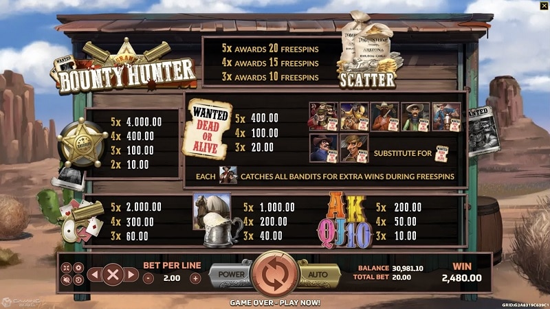 bounty hunter-joker123