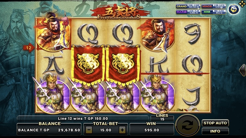five tiger generals-joker gaming