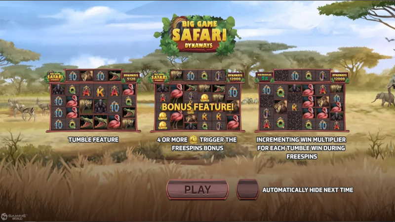 big game safari-joker gaming