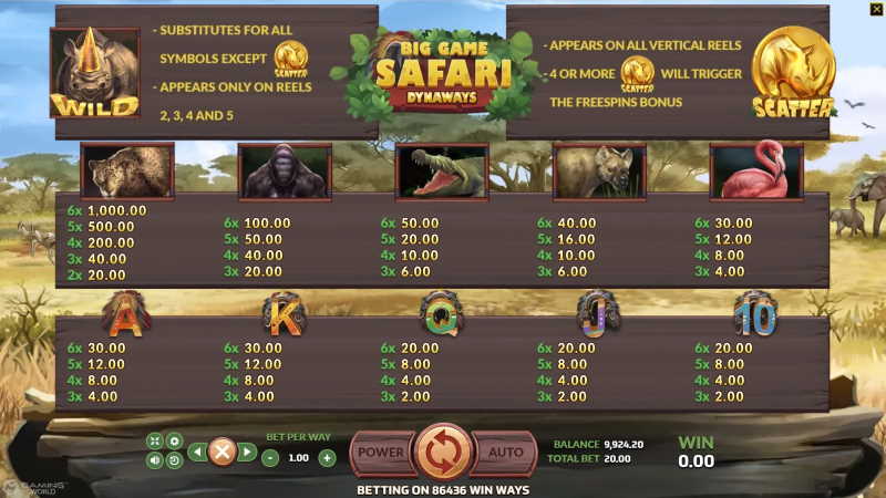 big game safari-joker slot